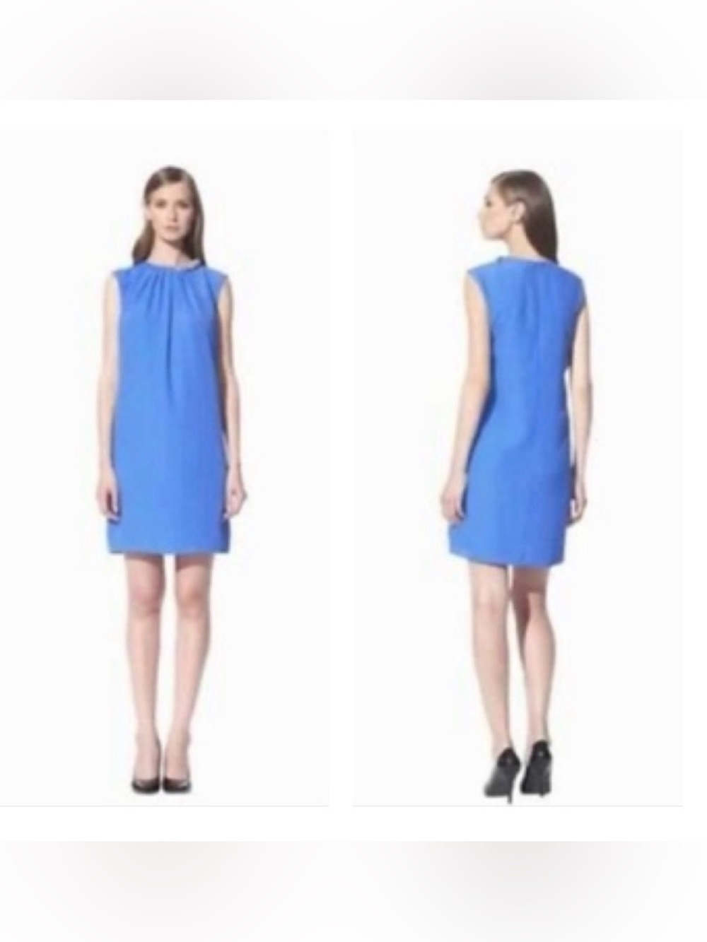 3.1 Phillip Lim for Target Beaded Neck Sleeveless Shift Dress - Blue